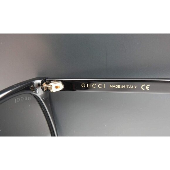 ?Gucci Square Polarized Aviator Women Black Lightness Sunglasses main image 4
